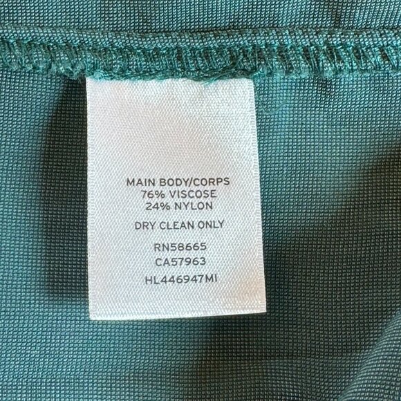 CHELSEA 28 green velour feel pullover top SIze XS NWT - Picture 7 of 8